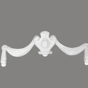 D3517 fehér dekoráló elem