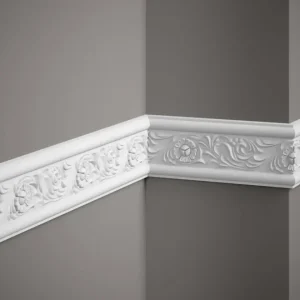 MDC217F bézs festhető flexibilis fali díszléc