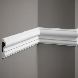 MD338 fehér festhető fali díszléc